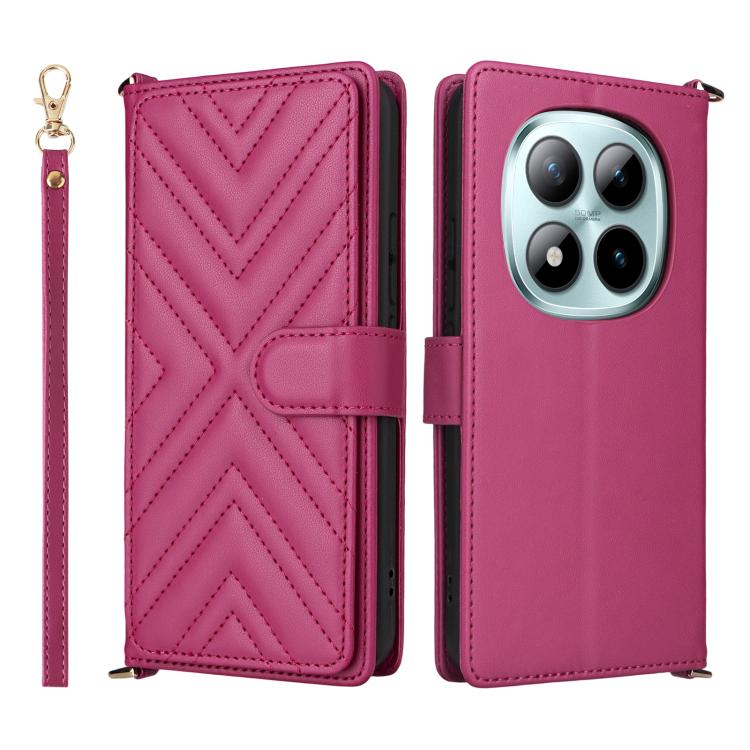 Multifunctional 6-Card Slots Leather Phone Case with Wrist Strap, For Redmi A7 Pro 171mm / Poco C85x 5G, For Redmi Turbo 5 Max / Poco X8 Pro Max, For Redmi Turbo 5 5G / Poco X8 Pro 5G, For Redmi Note 15 Pro+ 5G 163.3mm/Poco M8 Pro 5G                   ...