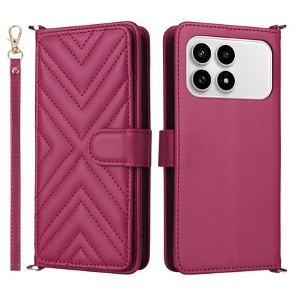 Multifunctional 6-Card Slots Leather Phone Case with Wrist Strap, For Redmi A7 Pro 171mm / Poco C85x 5G, For Redmi Turbo 5 Max / Poco X8 Pro Max, For Redmi Turbo 5 5G / Poco X8 Pro 5G, For Redmi Note 15 Pro+ 5G 163.3mm/Poco M8 Pro 5G                   ...