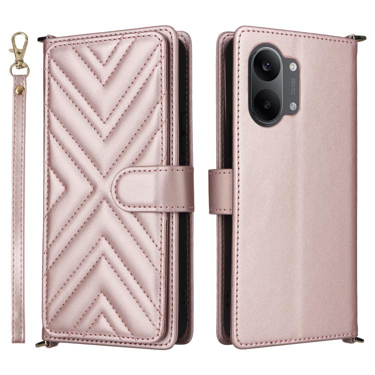 Multifunctional 6-Card Slots Leather Phone Case with Wrist Strap, For Redmi A7 Pro 171mm / Poco C85x 5G, For Redmi Turbo 5 Max / Poco X8 Pro Max, For Redmi Turbo 5 5G / Poco X8 Pro 5G, For Redmi Note 15 Pro+ 5G 163.3mm/Poco M8 Pro 5G                   ...