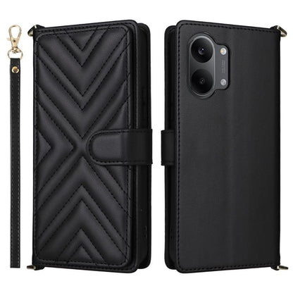 Multifunctional 6-Card Slots Leather Phone Case with Wrist Strap, For Redmi A7 Pro 171mm / Poco C85x 5G, For Redmi Turbo 5 Max / Poco X8 Pro Max, For Redmi Turbo 5 5G / Poco X8 Pro 5G, For Redmi Note 15 Pro+ 5G 163.3mm/Poco M8 Pro 5G                   ...