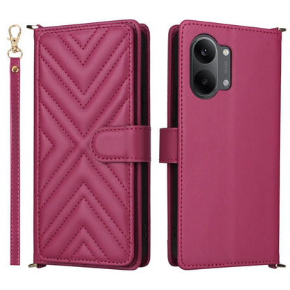 Multifunctional 6-Card Slots Leather Phone Case with Wrist Strap, For Redmi A7 Pro 171mm / Poco C85x 5G, For Redmi Turbo 5 Max / Poco X8 Pro Max, For Redmi Turbo 5 5G / Poco X8 Pro 5G, For Redmi Note 15 Pro+ 5G 163.3mm/Poco M8 Pro 5G                   ...