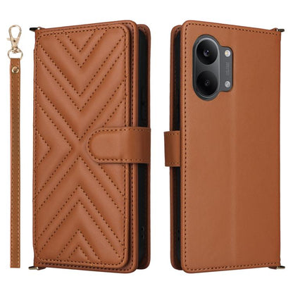 Multifunctional 6-Card Slots Leather Phone Case with Wrist Strap, For Redmi A7 Pro 171mm / Poco C85x 5G, For Redmi Turbo 5 Max / Poco X8 Pro Max, For Redmi Turbo 5 5G / Poco X8 Pro 5G, For Redmi Note 15 Pro+ 5G 163.3mm/Poco M8 Pro 5G                   ...