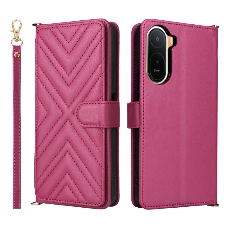 Multifunctional 6-Card Slots Leather Phone Case with Wrist Strap, For Redmi A7 Pro 171mm / Poco C85x 5G, For Redmi Turbo 5 Max / Poco X8 Pro Max, For Redmi Turbo 5 5G / Poco X8 Pro 5G, For Redmi Note 15 Pro+ 5G 163.3mm/Poco M8 Pro 5G                   ...