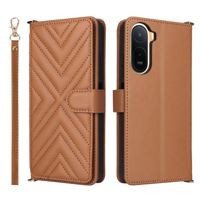 Multifunctional 6-Card Slots Leather Phone Case with Wrist Strap, For Redmi A7 Pro 171mm / Poco C85x 5G, For Redmi Turbo 5 Max / Poco X8 Pro Max, For Redmi Turbo 5 5G / Poco X8 Pro 5G, For Redmi Note 15 Pro+ 5G 163.3mm/Poco M8 Pro 5G                   ...