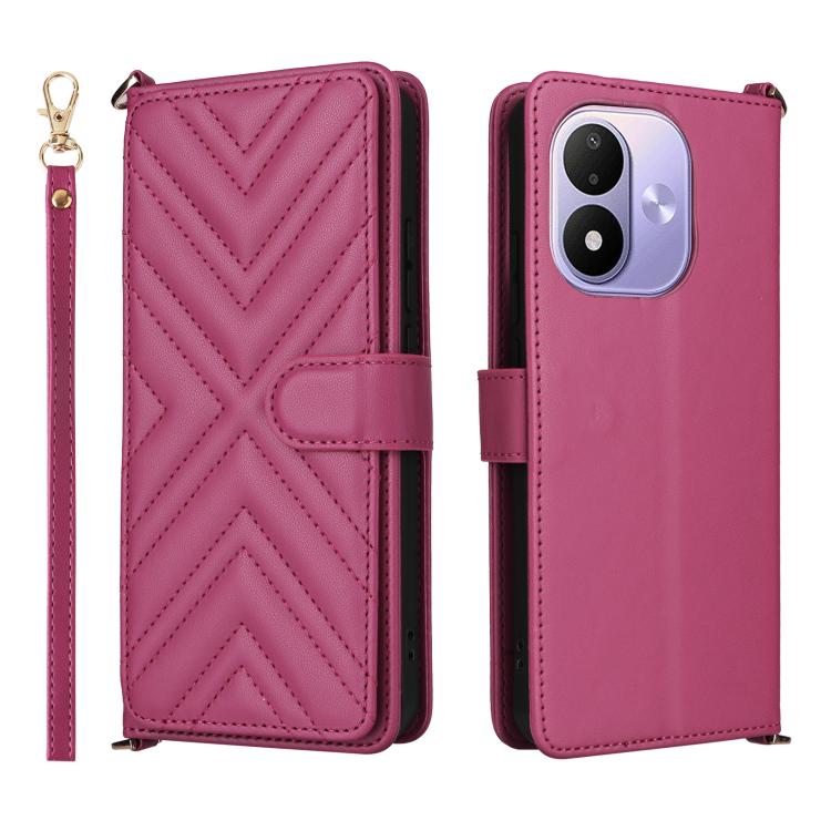 Multifunctional 6-Card Slots Leather Phone Case with Wrist Strap, For Redmi 17 5G / 4G Global 170mm / Poco M8x, For Redmi Note 17 Pro+ 5G Global 163.4mm, For Redmi Note 17 5G / 4G Global / 5G India 169.7mm, For Redmi A7 Pro 171mm / Poco C85x 5G        ...