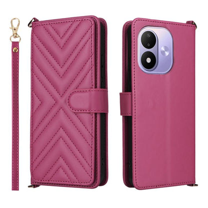 Multifunctional 6-Card Slots Leather Phone Case with Wrist Strap, For Redmi 17 5G / 4G Global 170mm / Poco M8x, For Redmi Note 17 Pro+ 5G Global 163.4mm, For Redmi Note 17 5G / 4G Global / 5G India 169.7mm, For Redmi A7 Pro 171mm / Poco C85x 5G        ...