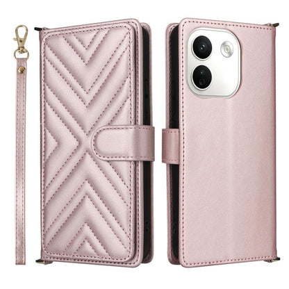 Multifunctional 6-Card Slots Leather Phone Case with Wrist Strap, For Redmi 17 5G / 4G Global 170mm / Poco M8x, For Redmi Note 17 Pro+ 5G Global 163.4mm, For Redmi Note 17 5G / 4G Global / 5G India 169.7mm, For Redmi A7 Pro 171mm / Poco C85x 5G        ...