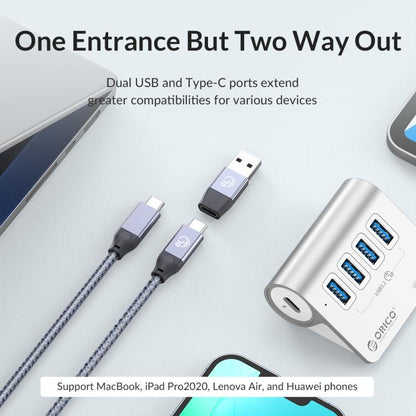 ORICO M3U7-G2 7 in 1 Type-C to USB 3.2 Docking Hub, M3U7-G2