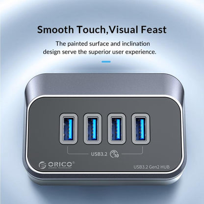 ORICO M32A2C-G2 4 in 1 Type-C to Dual Type-C and Dual USB3.2 Docking Hub, M32A2C-G2