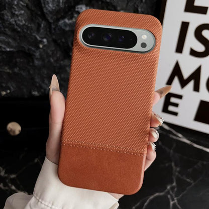 Stitching Cloth MagSafe Magnetic PC Hybrid PU Phone Case, For Google Pixel 11 Pro XL, For Google Pixel 11 / Pixel 11 Pro, For Google Pixel 10 Pro XL, For Google Pixel 10 / Pixel 10 Pro, For Google Pixel 9 Pro XL, For Google Pixel 9 / 9 Pro             ...