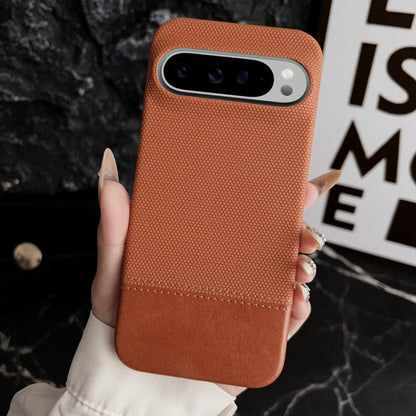 Stitching Cloth MagSafe Magnetic PC Hybrid PU Phone Case, For Google Pixel 11 Pro XL, For Google Pixel 11 / Pixel 11 Pro, For Google Pixel 10 Pro XL, For Google Pixel 10 / Pixel 10 Pro, For Google Pixel 9 Pro XL, For Google Pixel 9 / 9 Pro             ...