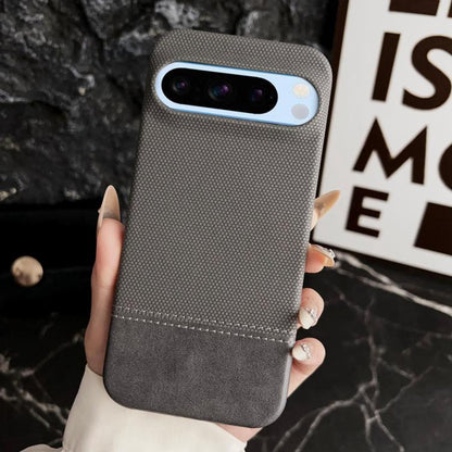 Stitching Cloth MagSafe Magnetic PC Hybrid PU Phone Case, For Google Pixel 11 Pro XL, For Google Pixel 11 / Pixel 11 Pro, For Google Pixel 10 Pro XL, For Google Pixel 10 / Pixel 10 Pro, For Google Pixel 9 Pro XL, For Google Pixel 9 / 9 Pro             ...