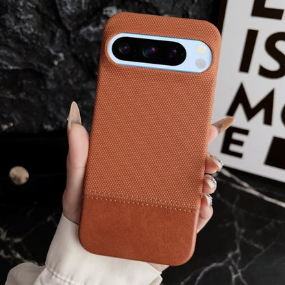 Stitching Cloth MagSafe Magnetic PC Hybrid PU Phone Case, For Google Pixel 11 Pro XL, For Google Pixel 11 / Pixel 11 Pro, For Google Pixel 10 Pro XL, For Google Pixel 10 / Pixel 10 Pro, For Google Pixel 9 Pro XL, For Google Pixel 9 / 9 Pro             ...
