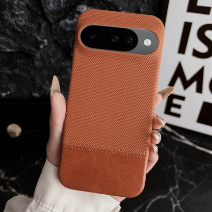 Stitching Cloth MagSafe Magnetic PC Hybrid PU Phone Case, For Google Pixel 11 Pro XL, For Google Pixel 11 / Pixel 11 Pro, For Google Pixel 10 Pro XL, For Google Pixel 10 / Pixel 10 Pro, For Google Pixel 9 Pro XL, For Google Pixel 9 / 9 Pro             ...