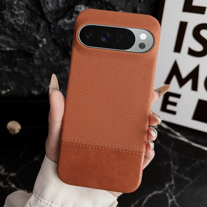 Stitching Cloth MagSafe Magnetic PC Hybrid PU Phone Case, For Google Pixel 11 Pro XL, For Google Pixel 11 / Pixel 11 Pro, For Google Pixel 10 Pro XL, For Google Pixel 10 / Pixel 10 Pro, For Google Pixel 9 Pro XL, For Google Pixel 9 / 9 Pro             ...