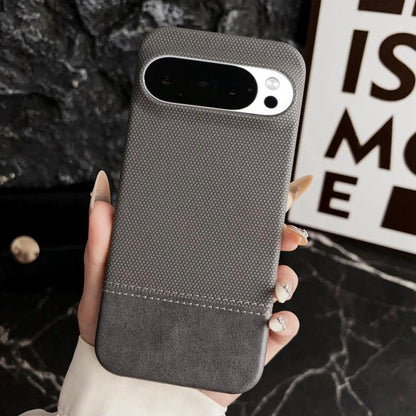 Stitching Cloth MagSafe Magnetic PC Hybrid PU Phone Case, For Google Pixel 11 Pro XL, For Google Pixel 11 / Pixel 11 Pro, For Google Pixel 10 Pro XL, For Google Pixel 10 / Pixel 10 Pro, For Google Pixel 9 Pro XL, For Google Pixel 9 / 9 Pro             ...