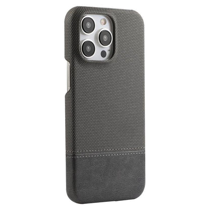 Stitching Cloth MagSafe Magnetic PC Hybrid PU Phone Case