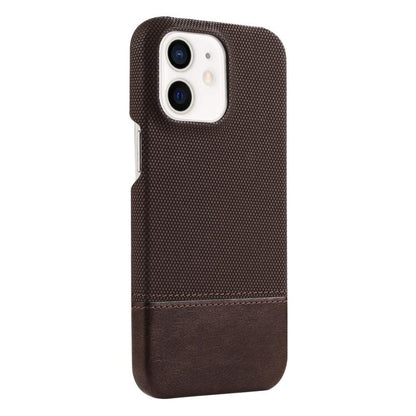 Stitching Cloth MagSafe Magnetic PC Hybrid PU Phone Case