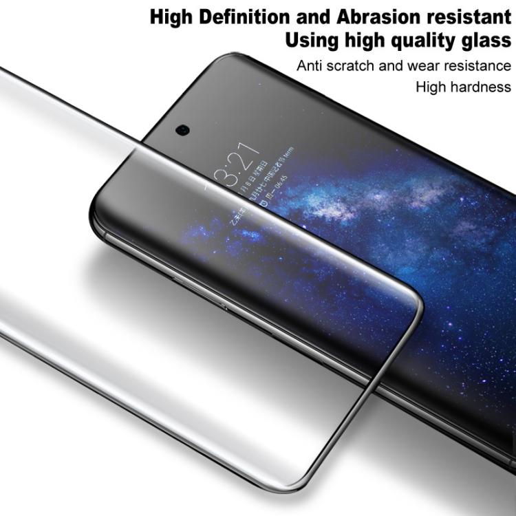 imak 3D Curved Tempered Glass Film, Full Glue Positioning Version, For Tecno Camon 40 Pro 5G / 4G