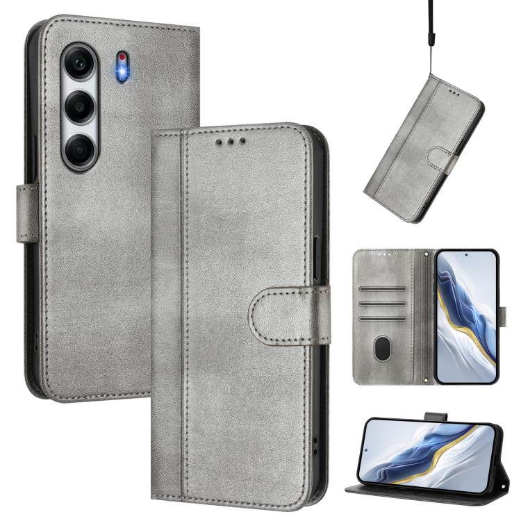 Line Splicing Buckle Retro Leather Phone Case, For Tecno Camon 50 Pro 4G, For Tecno Camon 50 4G, For Tecno Spark Slim 5G, For Tecno Pop 10 / Infinix Smart 10 4G, For Tecno Spark Go 1S / Go 2025, For Tecno Camon 40 Pro 4G, For Tecno Camon 40 Premier    ...