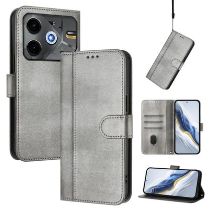 Line Splicing Buckle Retro Leather Phone Case, For Tecno Camon 50 Pro 4G, For Tecno Camon 50 4G, For Tecno Spark Slim 5G, For Tecno Pop 10 / Infinix Smart 10 4G, For Tecno Spark Go 1S / Go 2025, For Tecno Camon 40 Pro 4G, For Tecno Camon 40 Premier    ...