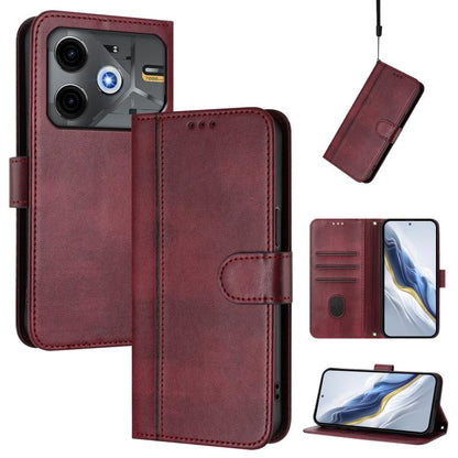 Line Splicing Buckle Retro Leather Phone Case, For Tecno Camon 50 Pro 4G, For Tecno Camon 50 4G, For Tecno Spark Slim 5G, For Tecno Pop 10 / Infinix Smart 10 4G, For Tecno Spark Go 1S / Go 2025, For Tecno Camon 40 Pro 4G, For Tecno Camon 40 Premier    ...