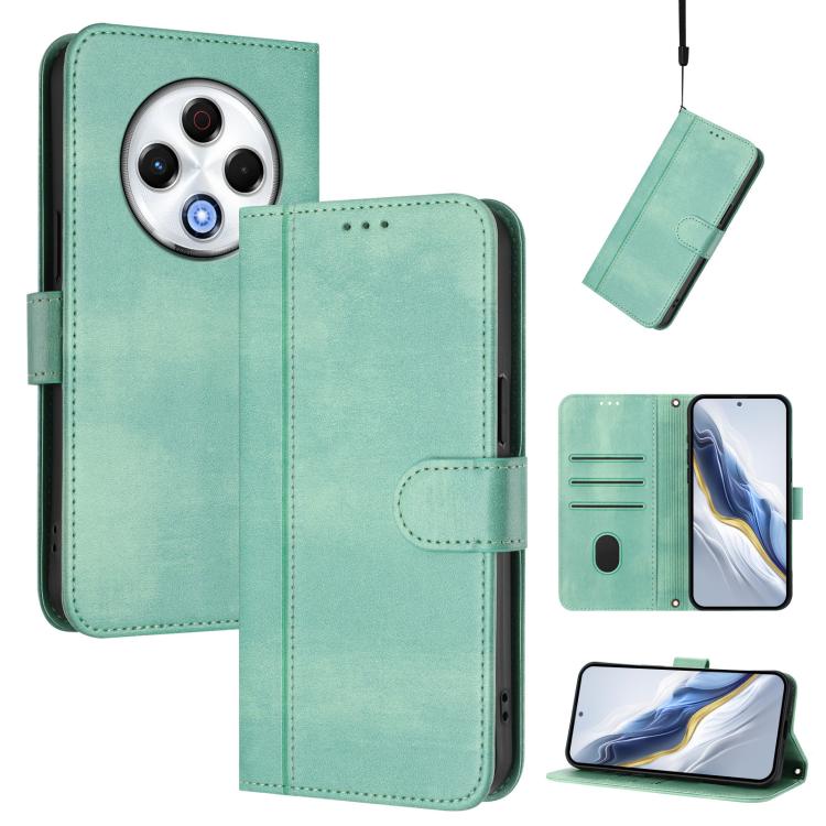 Line Splicing Buckle Retro Leather Phone Case, For Tecno Spark 30 4G, For Tecno Spark Go 5G 2025 / Infinix Hot 60i, For Tecno Spark 30C 4G, For Tecno Spark 20 Pro 5G, For Tecno Pop 6C, For Tecno Spark 10 Pro Magic Magenta, For Tecno Pova 6 4G          ...
