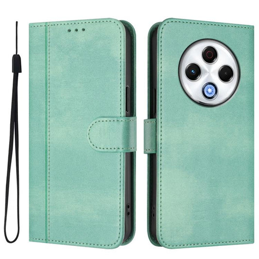 Line Splicing Buckle Retro Leather Phone Case, For Tecno Spark 30 4G, For Tecno Spark Go 5G 2025 / Infinix Hot 60i, For Tecno Spark 30C 4G, For Tecno Spark 20 Pro 5G, For Tecno Pop 6C, For Tecno Spark 10 Pro Magic Magenta, For Tecno Pova 6 4G          ...
