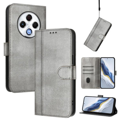 Line Splicing Buckle Retro Leather Phone Case, For Tecno Spark 30 4G, For Tecno Spark Go 5G 2025 / Infinix Hot 60i, For Tecno Spark 30C 4G, For Tecno Spark 20 Pro 5G, For Tecno Pop 6C, For Tecno Spark 10 Pro Magic Magenta, For Tecno Pova 6 4G          ...