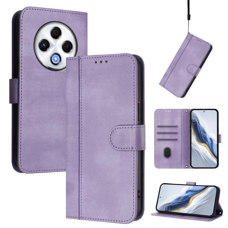 Line Splicing Buckle Retro Leather Phone Case, For Tecno Spark 30 4G, For Tecno Spark Go 5G 2025 / Infinix Hot 60i, For Tecno Spark 30C 4G, For Tecno Spark 20 Pro 5G, For Tecno Pop 6C, For Tecno Spark 10 Pro Magic Magenta, For Tecno Pova 6 4G          ...
