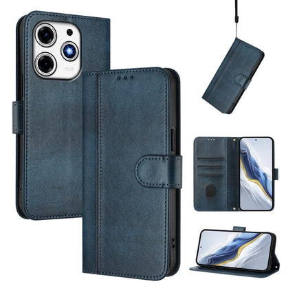 Line Splicing Buckle Retro Leather Phone Case, For Tecno Spark 30 4G, For Tecno Spark Go 5G 2025 / Infinix Hot 60i, For Tecno Spark 30C 4G, For Tecno Spark 20 Pro 5G, For Tecno Pop 6C, For Tecno Spark 10 Pro Magic Magenta, For Tecno Pova 6 4G          ...