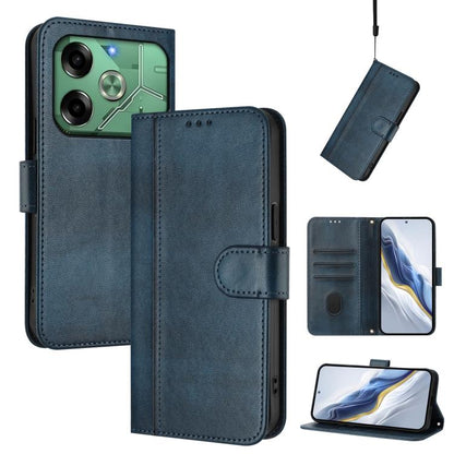 Line Splicing Buckle Retro Leather Phone Case, For Tecno Spark 30 4G, For Tecno Spark Go 5G 2025 / Infinix Hot 60i, For Tecno Spark 30C 4G, For Tecno Spark 20 Pro 5G, For Tecno Pop 6C, For Tecno Spark 10 Pro Magic Magenta, For Tecno Pova 6 4G          ...