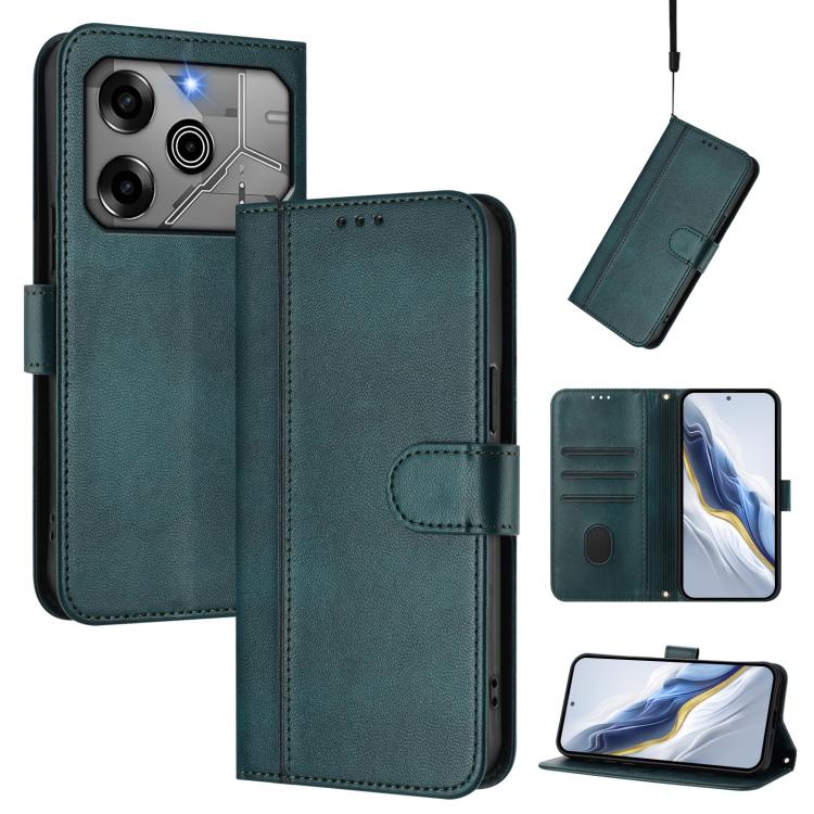 Line Splicing Buckle Retro Leather Phone Case, For Tecno Spark 30 4G, For Tecno Spark Go 5G 2025 / Infinix Hot 60i, For Tecno Spark 30C 4G, For Tecno Spark 20 Pro 5G, For Tecno Pop 6C, For Tecno Spark 10 Pro Magic Magenta, For Tecno Pova 6 4G          ...