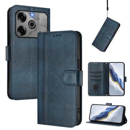 Line Splicing Buckle Retro Leather Phone Case, For Tecno Spark 30 4G, For Tecno Spark Go 5G 2025 / Infinix Hot 60i, For Tecno Spark 30C 4G, For Tecno Spark 20 Pro 5G, For Tecno Pop 6C, For Tecno Spark 10 Pro Magic Magenta, For Tecno Pova 6 4G          ...