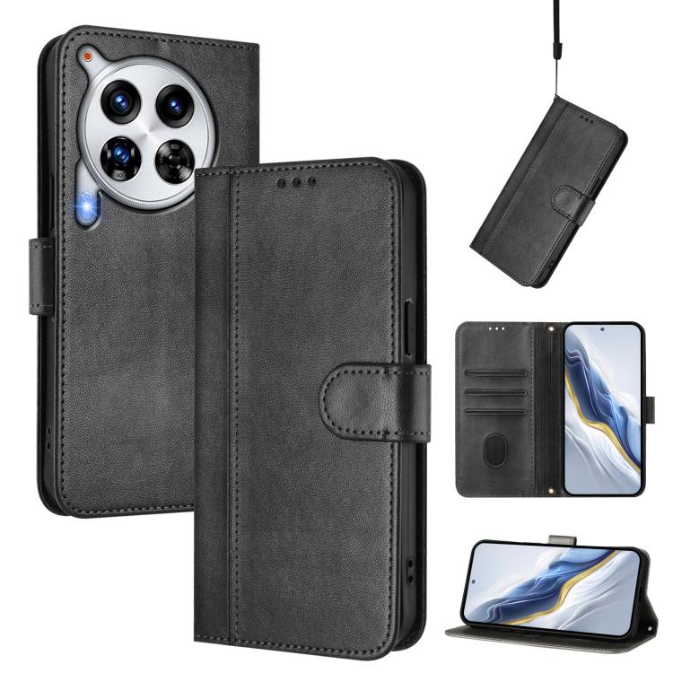 Line Splicing Buckle Retro Leather Phone Case, For Tecno Spark 30 4G, For Tecno Spark Go 5G 2025 / Infinix Hot 60i, For Tecno Spark 30C 4G, For Tecno Spark 20 Pro 5G, For Tecno Pop 6C, For Tecno Spark 10 Pro Magic Magenta, For Tecno Pova 6 4G          ...