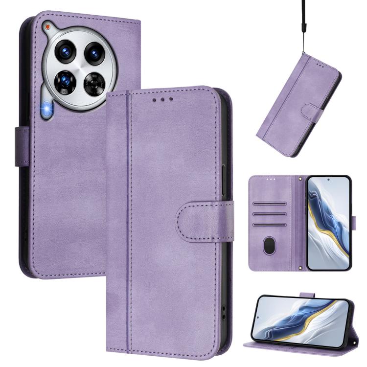 Line Splicing Buckle Retro Leather Phone Case, For Tecno Spark 30 4G, For Tecno Spark Go 5G 2025 / Infinix Hot 60i, For Tecno Spark 30C 4G, For Tecno Spark 20 Pro 5G, For Tecno Pop 6C, For Tecno Spark 10 Pro Magic Magenta, For Tecno Pova 6 4G          ...