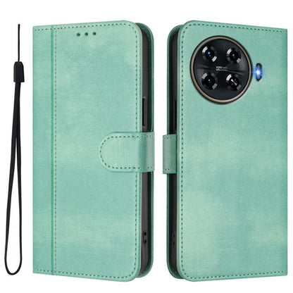 Line Splicing Buckle Retro Leather Phone Case, For Tecno Spark 20 Pro+ 4G, For Tecno Pova 5 Pro 5G, For Tecno Pova Neo 3, For Tecno Pova 5, For Tecno Camon 20 Premier 5G, For Tecno Camon 20 Pro 5G, For Tecno Camon 20 / 20 Pro 4G, For Tecno Spark 10 5G ...