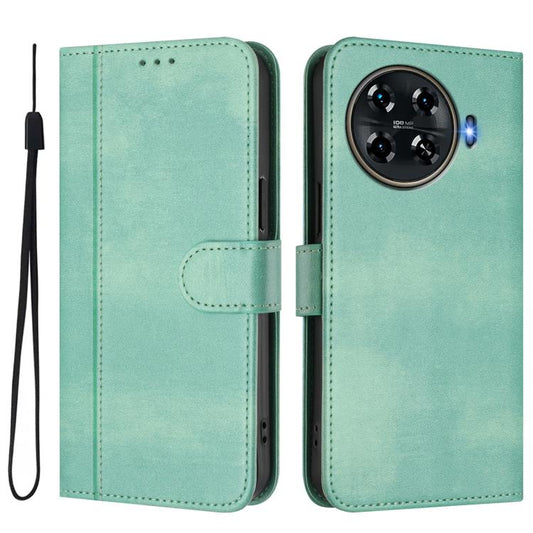 Line Splicing Buckle Retro Leather Phone Case, For Tecno Spark 20 Pro+ 4G, For Tecno Pova 5 Pro 5G, For Tecno Pova Neo 3, For Tecno Pova 5, For Tecno Camon 20 Premier 5G, For Tecno Camon 20 Pro 5G, For Tecno Camon 20 / 20 Pro 4G, For Tecno Spark 10 5G ...