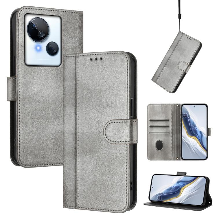 Line Splicing Buckle Retro Leather Phone Case, For Tecno Spark 20 Pro+ 4G, For Tecno Pova 5 Pro 5G, For Tecno Pova Neo 3, For Tecno Pova 5, For Tecno Camon 20 Premier 5G, For Tecno Camon 20 Pro 5G, For Tecno Camon 20 / 20 Pro 4G, For Tecno Spark 10 5G ...