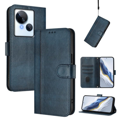 Line Splicing Buckle Retro Leather Phone Case, For Tecno Spark 20 Pro+ 4G, For Tecno Pova 5 Pro 5G, For Tecno Pova Neo 3, For Tecno Pova 5, For Tecno Camon 20 Premier 5G, For Tecno Camon 20 Pro 5G, For Tecno Camon 20 / 20 Pro 4G, For Tecno Spark 10 5G ...