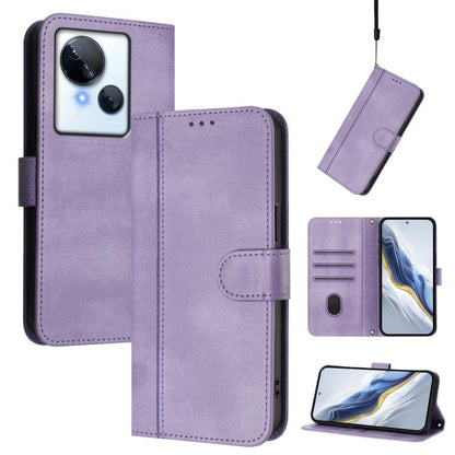 Line Splicing Buckle Retro Leather Phone Case, For Tecno Spark 20 Pro+ 4G, For Tecno Pova 5 Pro 5G, For Tecno Pova Neo 3, For Tecno Pova 5, For Tecno Camon 20 Premier 5G, For Tecno Camon 20 Pro 5G, For Tecno Camon 20 / 20 Pro 4G, For Tecno Spark 10 5G ...