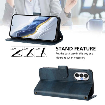 Line Splicing Buckle Retro Leather Phone Case, For Tecno Pova 4, For Tecno Pova Neo 2, For Tecno Spark Go 2022 / 8C / 9, For Tecno Spark 9 Pro / 9T, For Tecno Pova 3, For Tecno Pop 5, For Tecno Spark 7P, For Tecno Spark 7 / 7T