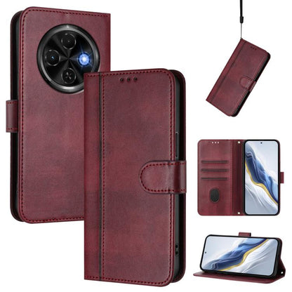 Line Splicing Buckle Retro Leather Phone Case, For Tecno Spark 30 4G, For Tecno Spark Go 5G 2025 / Infinix Hot 60i, For Tecno Spark 30C 4G, For Tecno Spark 20 Pro 5G, For Tecno Pop 6C, For Tecno Spark 10 Pro Magic Magenta, For Tecno Pova 6 4G          ...