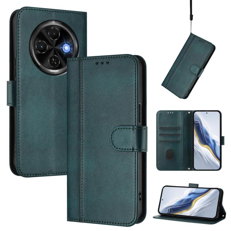 Line Splicing Buckle Retro Leather Phone Case, For Tecno Spark 30 4G, For Tecno Spark Go 5G 2025 / Infinix Hot 60i, For Tecno Spark 30C 4G, For Tecno Spark 20 Pro 5G, For Tecno Pop 6C, For Tecno Spark 10 Pro Magic Magenta, For Tecno Pova 6 4G          ...