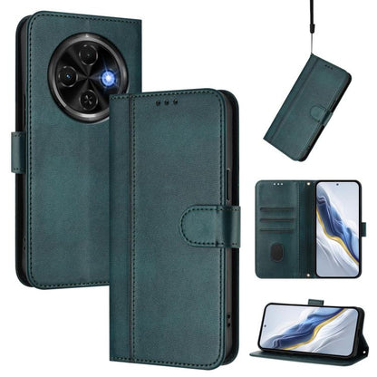 Line Splicing Buckle Retro Leather Phone Case, For Tecno Spark 30 4G, For Tecno Spark Go 5G 2025 / Infinix Hot 60i, For Tecno Spark 30C 4G, For Tecno Spark 20 Pro 5G, For Tecno Pop 6C, For Tecno Spark 10 Pro Magic Magenta, For Tecno Pova 6 4G          ...