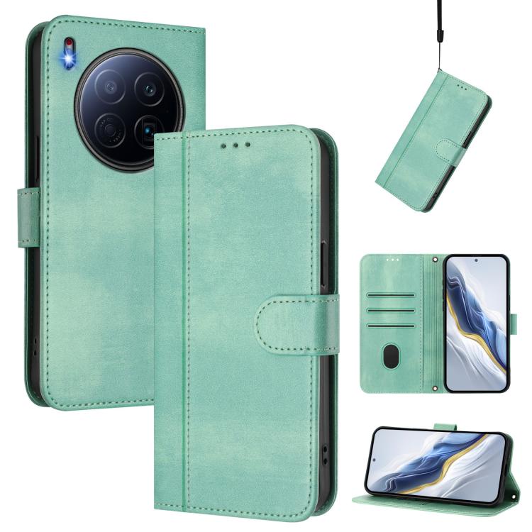 Line Splicing Buckle Retro Leather Phone Case, For Tecno Camon 50 Pro 4G, For Tecno Camon 50 4G, For Tecno Spark Slim 5G, For Tecno Pop 10 / Infinix Smart 10 4G, For Tecno Spark Go 1S / Go 2025, For Tecno Camon 40 Pro 4G, For Tecno Camon 40 Premier    ...