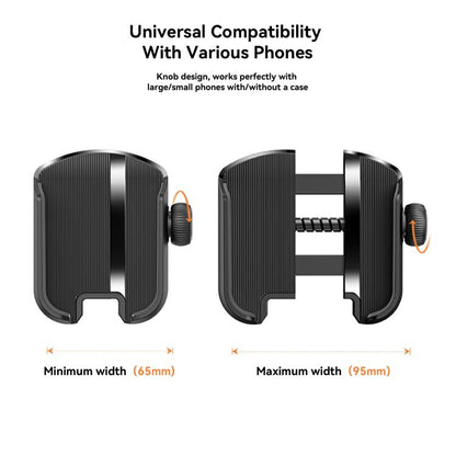 JOYROOM JR-ZS431 360 Rotation Dual Safety lock Bike Phone Mount, JR-ZS431