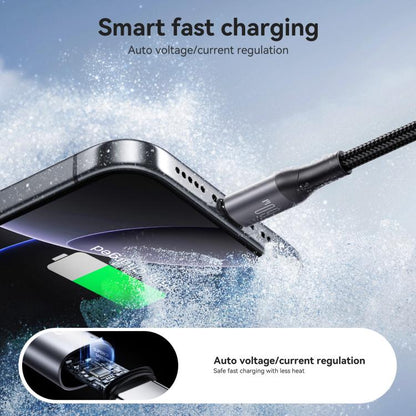 JOYROOM S-A28 Flash Series 60W 480Mbps Fast Charging Data Cable, Length: 2m, Type-C to Type-C Cable, Type-C to 8 Pin Cable, USB to Type-C Cable, USB to 8 Pin Cable