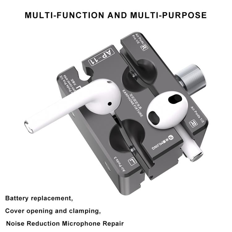 Mijing MP-11 Earphone Repair Fixture for AirPods 1 / 2 / 3 / AirPods Pro 1 / 2, Mijing MP-11