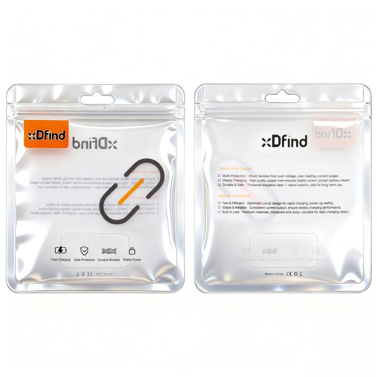 xDfind USB-A Port Smart Watch Clip Charger with Data Transmission, Length: 1m